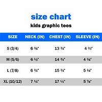 kid's marvel® characters graphic tee