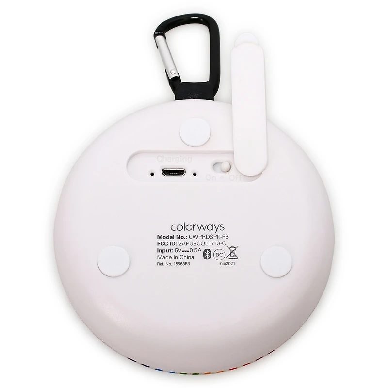 The Trevor Project Pride Clip-On Bluetooth® Speaker