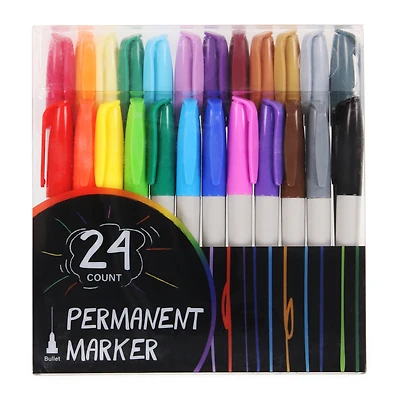 24-Permament Marker Set