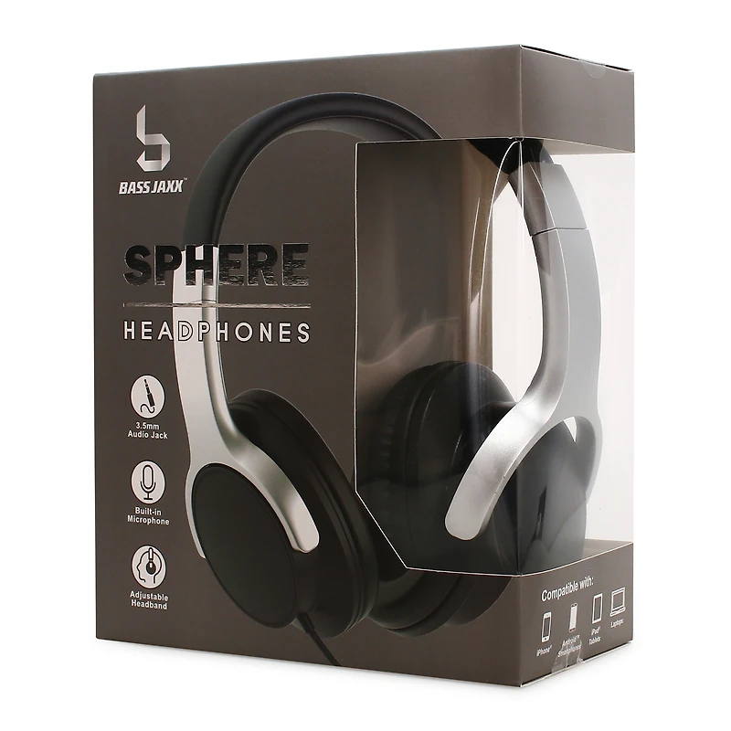 Sphere Dj-Style Headphones With Mic, Wired