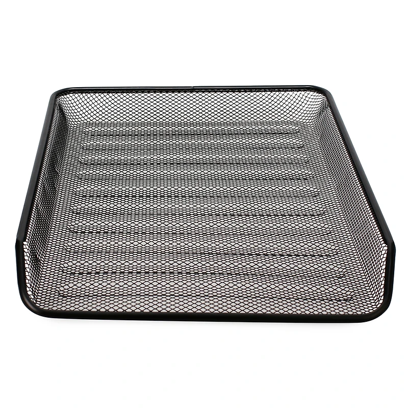 Metal Mesh Paper Tray Organizer 10.6in X 14in