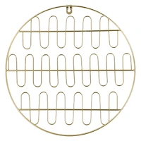 Round Photo Grid Wall Display 13.8in