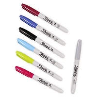 Sharpie® Fine-Point Markers 7-Count, Assorted Colors