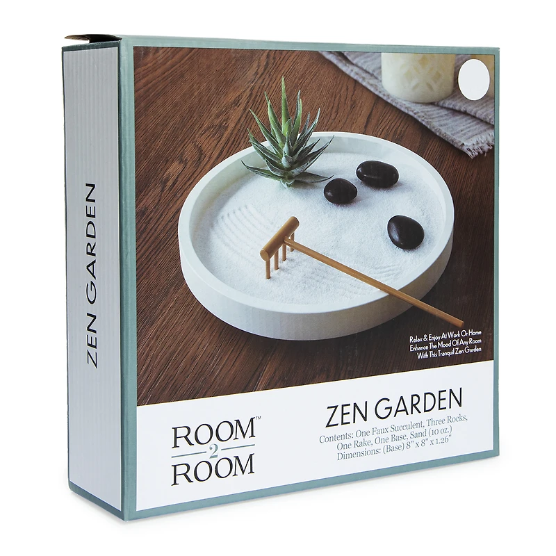 Circular Zen Garden 8in