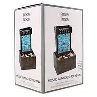 Mosaic Led Tabletop Fountain 6.8in