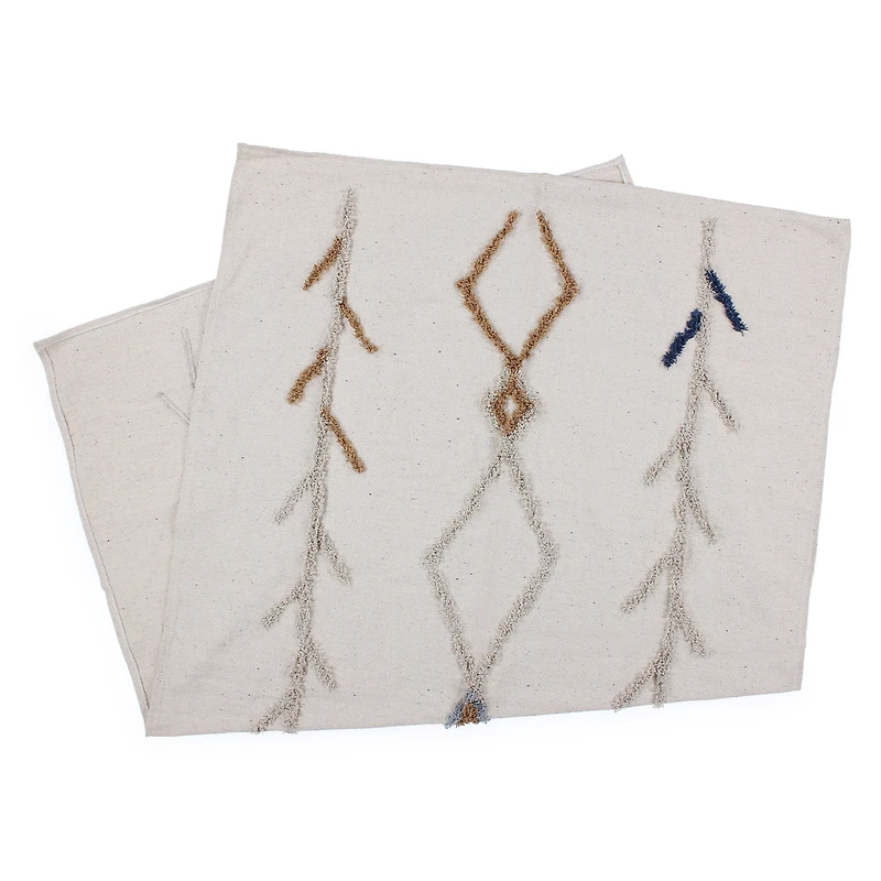 Vine Tufted Cotton Rug 3ft x 5ft