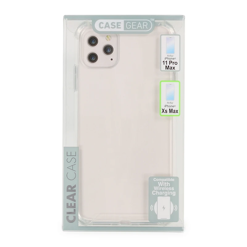 Iphone 11 Pro Max®/Xs Max® Wireless Charging Compatible Phone Case - Clear