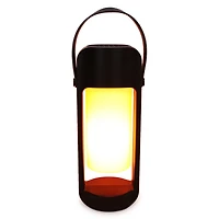 LED lantern bluetooth® speaker w/ flickering flame effect