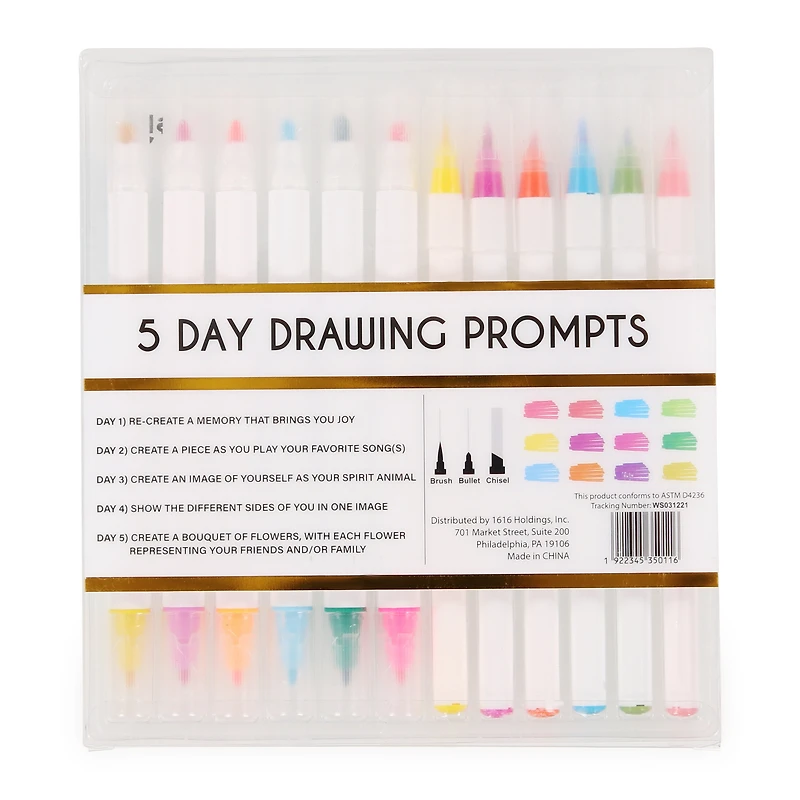 Calligraphy & Lettering Pens Set 12-Piece