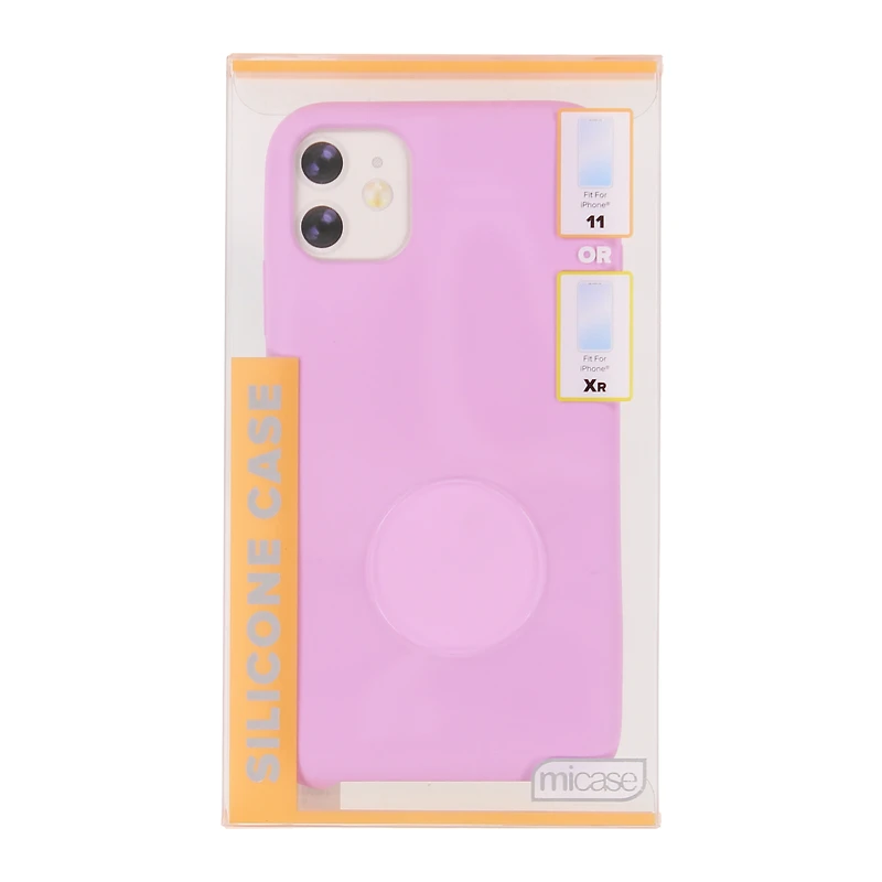 Iphone 11®/Xr® Silicone Phone Case - Pink