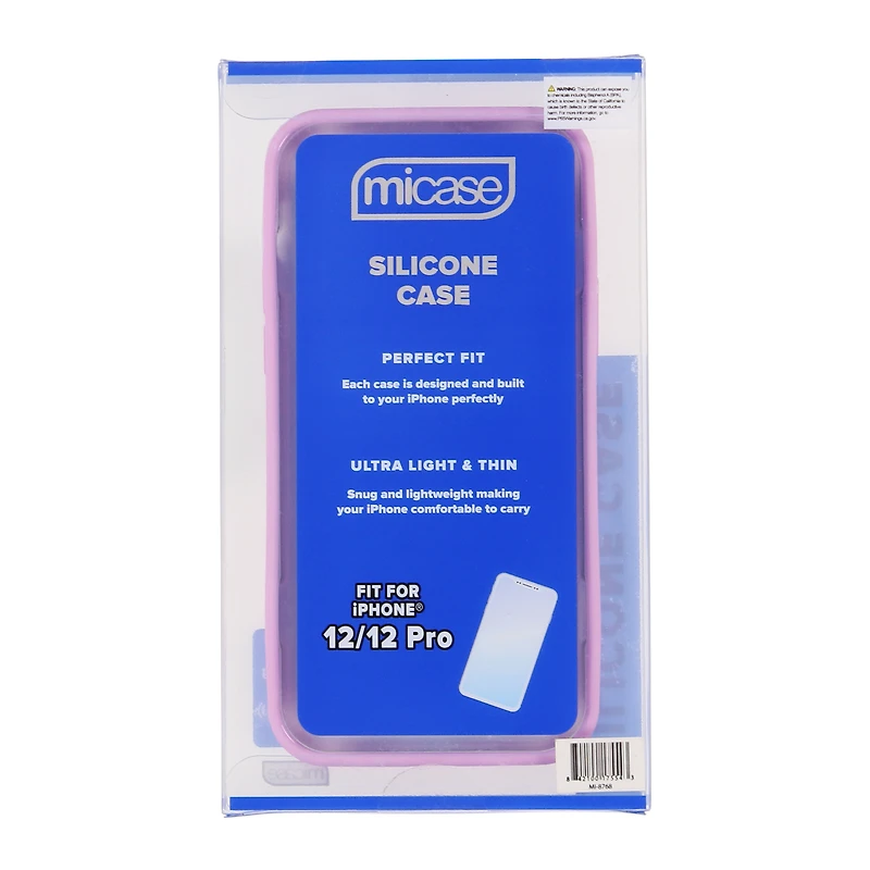 Iphone 12®/12 Pro® Silicone Phone Case - Pink