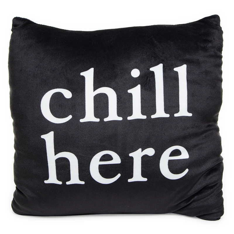 Verbiage Squishy Pillow 14in - Chill/Let Me Sleep