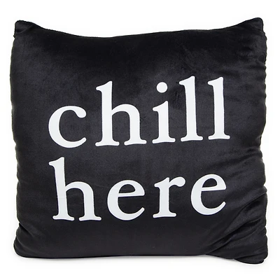 Verbiage Squishy Pillow 14in - Chill/Let Me Sleep