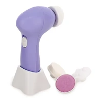 Electric Facial Cleansing Brush With 4 Heads