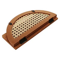 Rattan Wall Shelf 11in