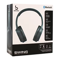 Swing Wireless Charging Bluetooth Headphones With Mic