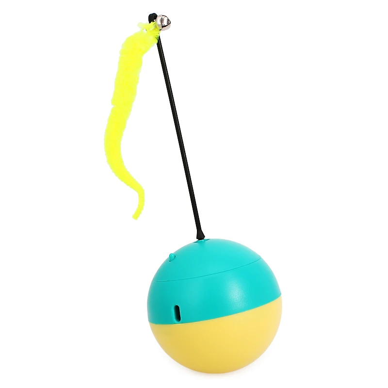 Treat-Dispensing Laser Ball Cat Toy
