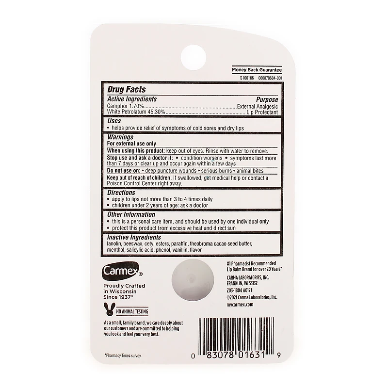 Limited Edition Rainbow Carmex® Lip Balm 0.25oz