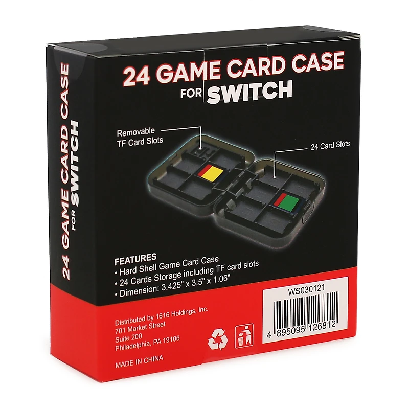 24-Game Card Case For Switch®