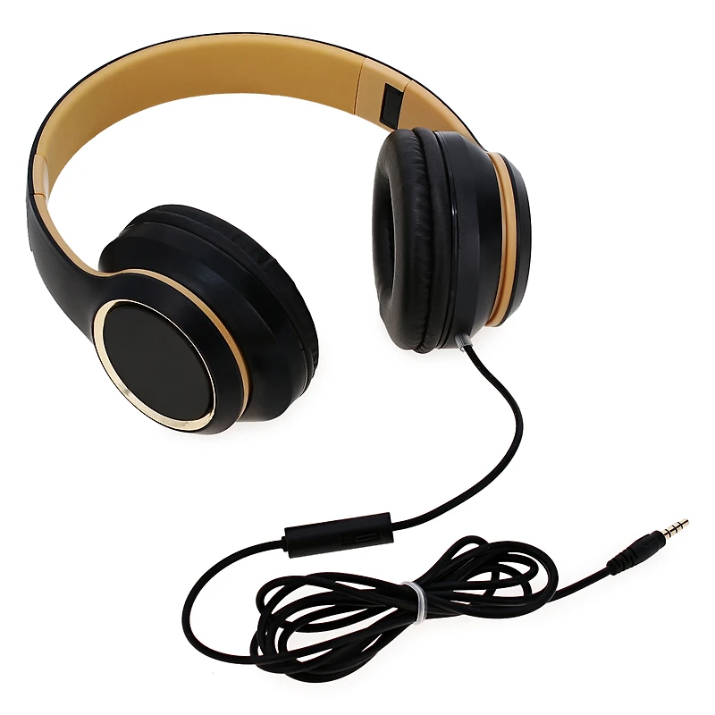 Superior Aux-in Stereo Headphones With Mic