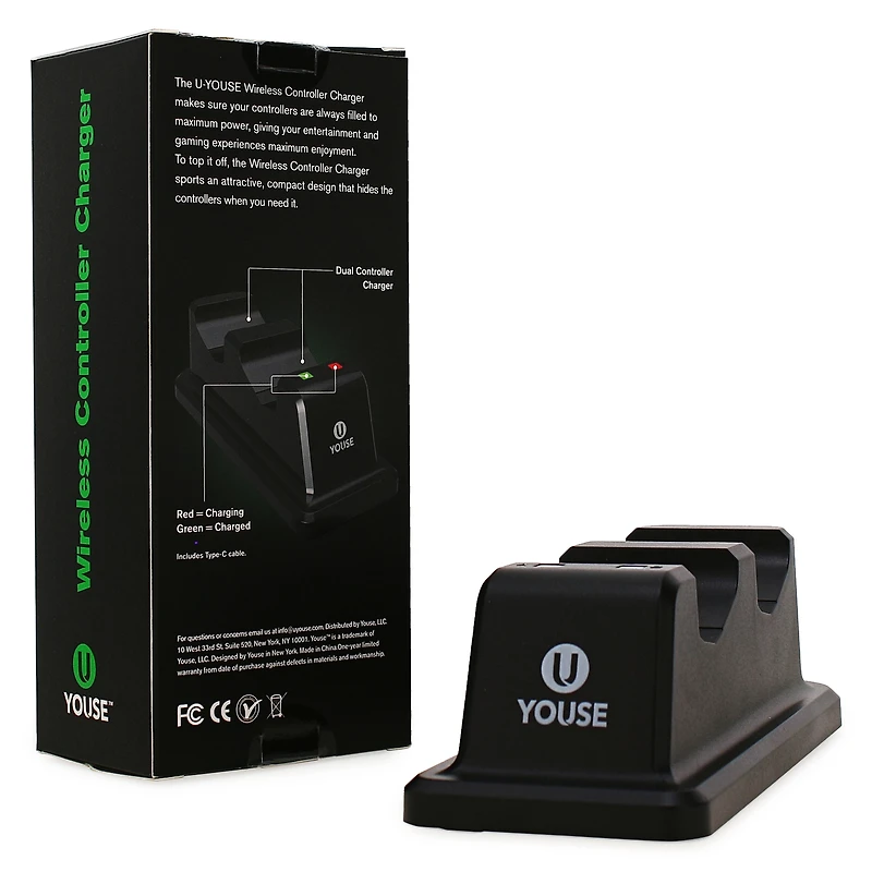 wireless dual controller charger for xbox series x®/series s® controllers