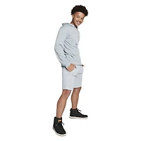 Young Men's French Terry Hoodie - Heather Gray