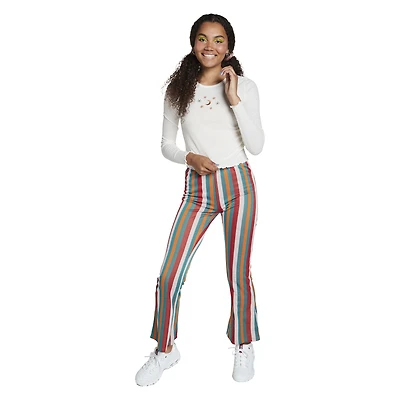 Juniors Kick Flare Pants - Multicolor Stripe
