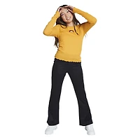 Juniors Kick Flare Pants - Black