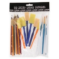 Mixed Media Paintbrush Set 30-Count