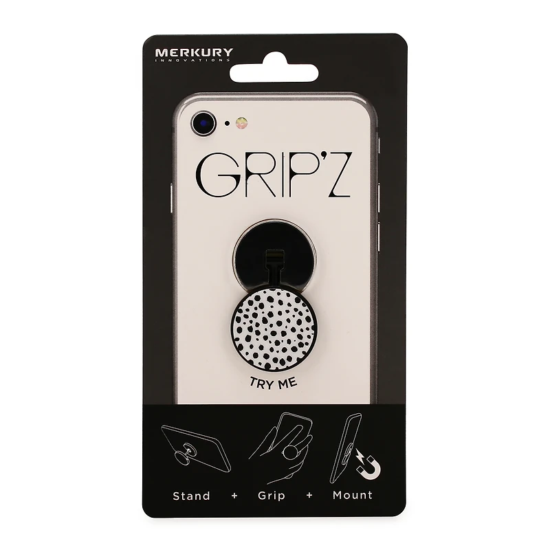 grip'z magnetic phone holder & stand series 8
