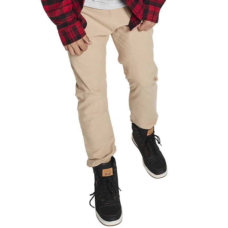 Young Men's Woven Joggers - Khaki