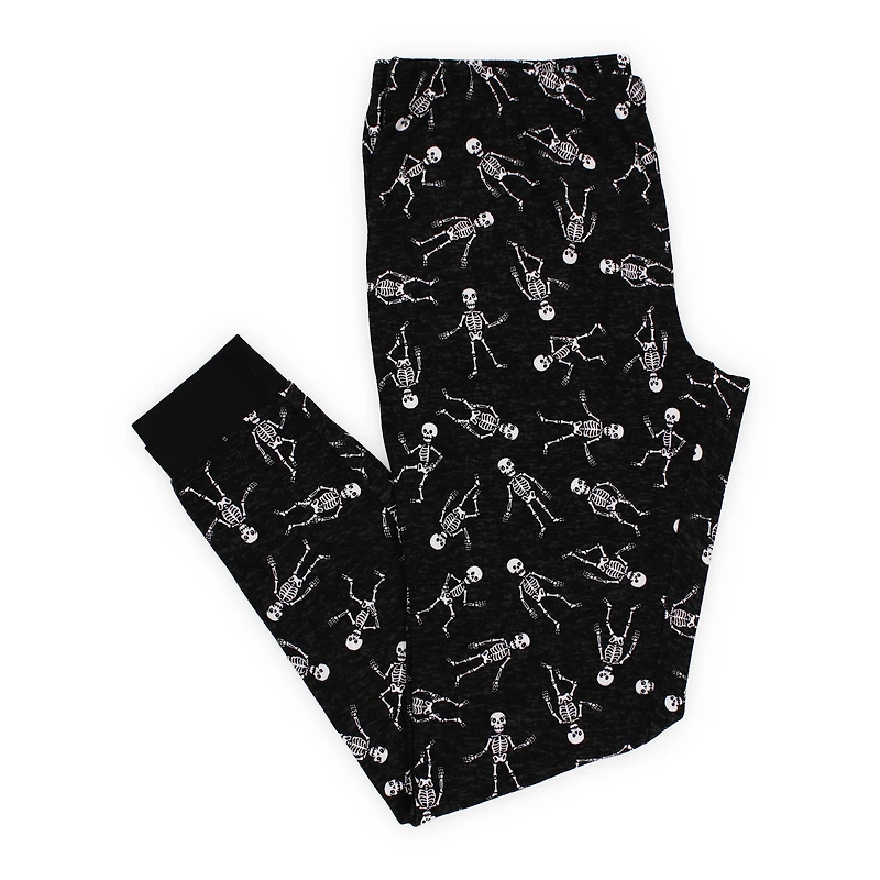 juniors pajama joggers - skeletons