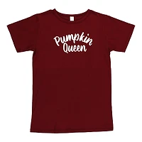 juniors pumpkin queen graphic tee