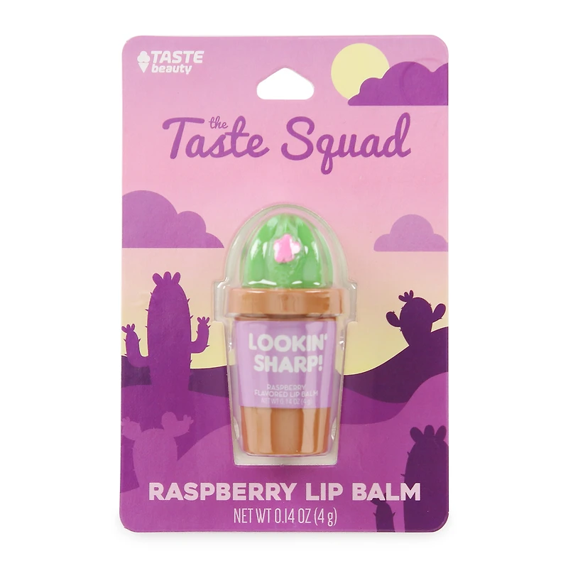 lookin' sharp! cactus taste squad lip balm
