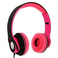 ultramax wired dj-style headphones with mic