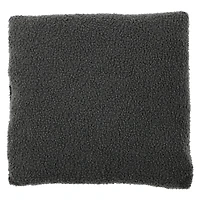 boucle poodle throw pillow 16in