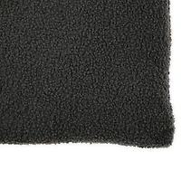 boucle poodle throw pillow 16in