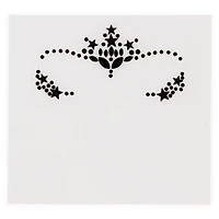 halloween costume stick-on face gems