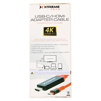 6ft USB-C to hdmi adapter cable