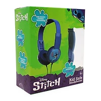 disney stitch kid-safe headphones with mic