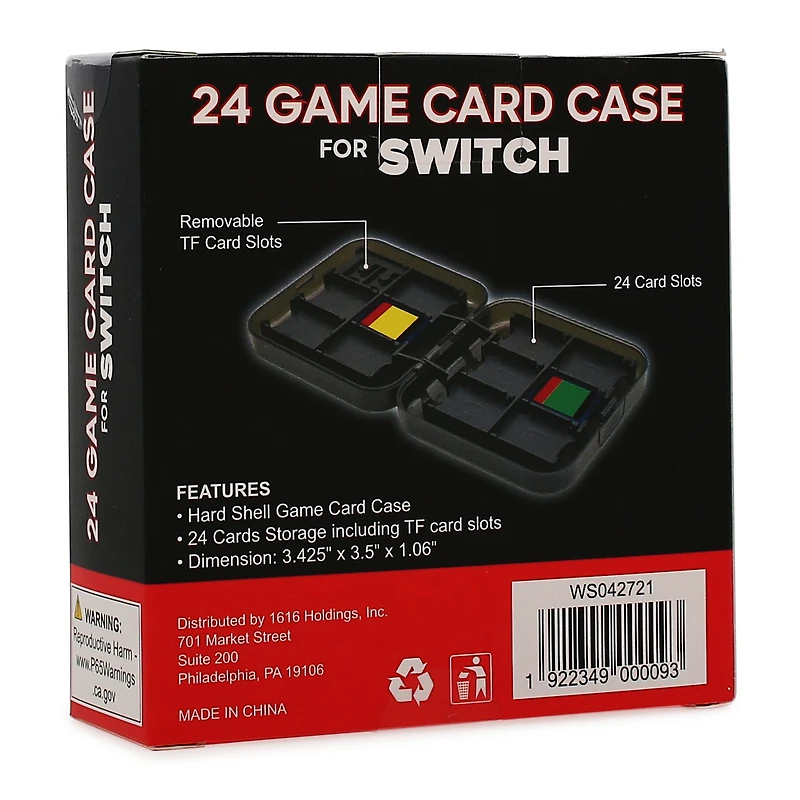 24-game card storage case for switch™