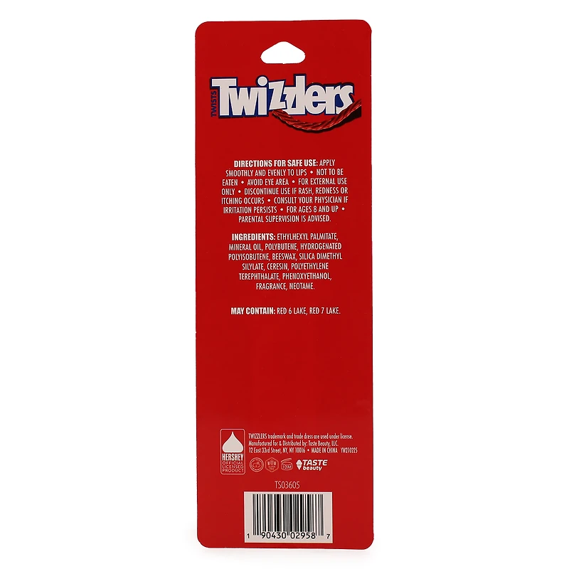 twizzlers® strawberry flavored lip gloss