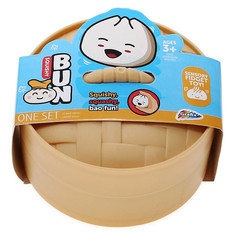 squishy bun sensory fidget toy
