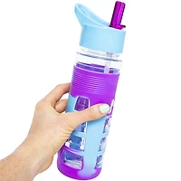 Tie Dye Water Bottle With Flip Top Lid 25oz