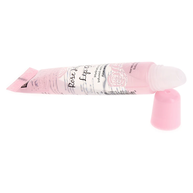 rose hip oil lip gloss w/ aloe & vitamin E