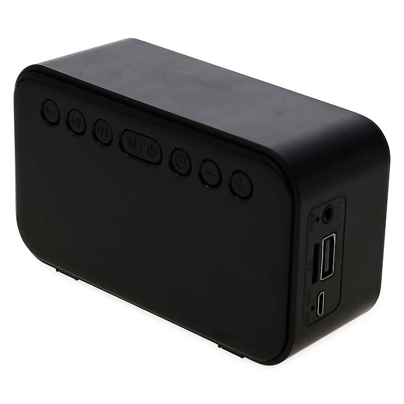 sound + time wireless speaker alarm clock