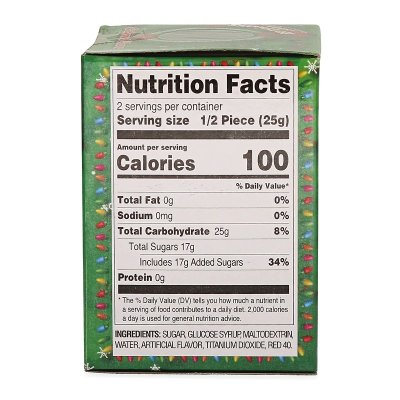 Edible Candy Cane Shot Glass 1.76 oz