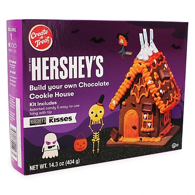 hershey's chocolate halloween cookie house kit 14.3oz