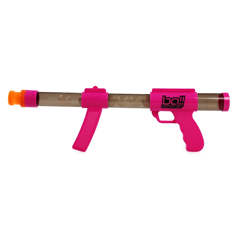 glow the dark pump action ball blaster toy