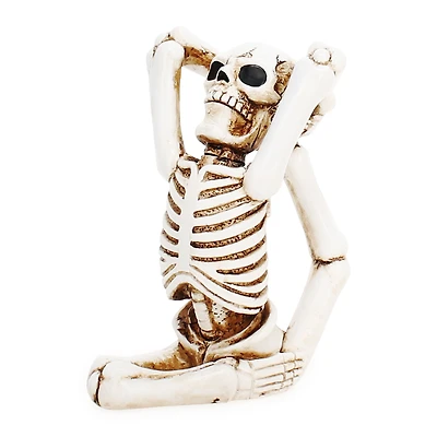 halloween yoga skeleton decoration - assorted poses